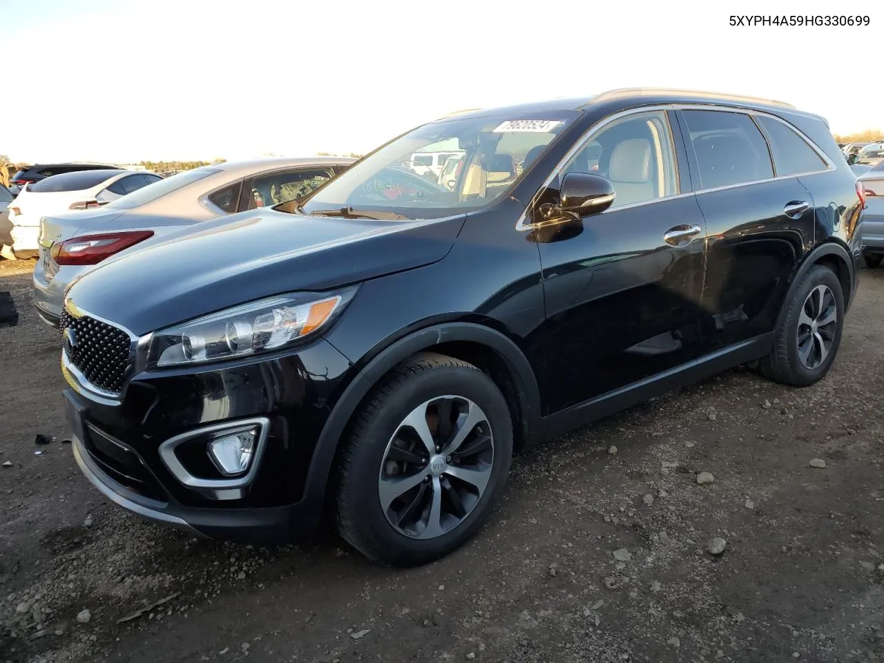 2017 Kia Sorento Ex VIN: 5XYPH4A59HG330699 Lot: 79620524