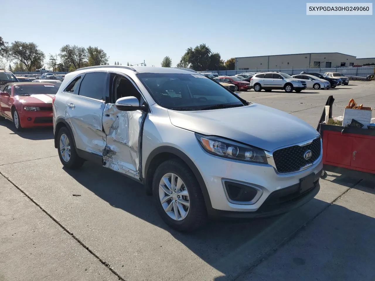 2017 Kia Sorento Lx VIN: 5XYPGDA30HG249060 Lot: 79741404