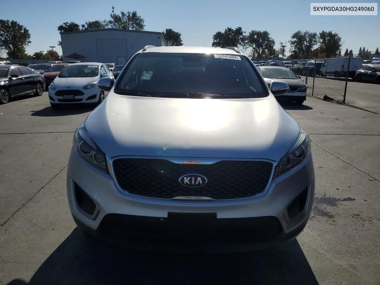 2017 Kia Sorento Lx VIN: 5XYPGDA30HG249060 Lot: 79741404