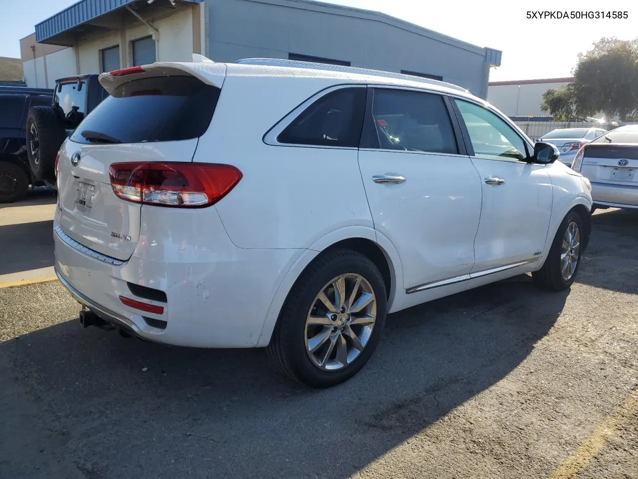 2017 Kia Sorento Sx VIN: 5XYPKDA50HG314585 Lot: 79878624