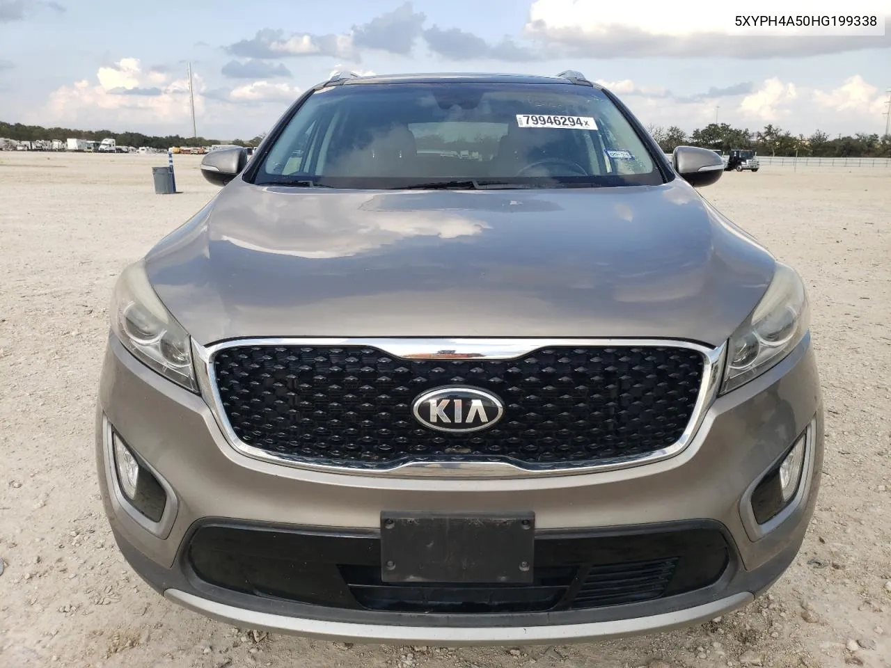 2017 Kia Sorento Ex VIN: 5XYPH4A50HG199338 Lot: 79946294