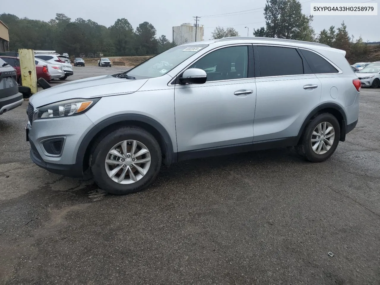 2017 Kia Sorento Lx VIN: 5XYPG4A33HG258979 Lot: 80023624