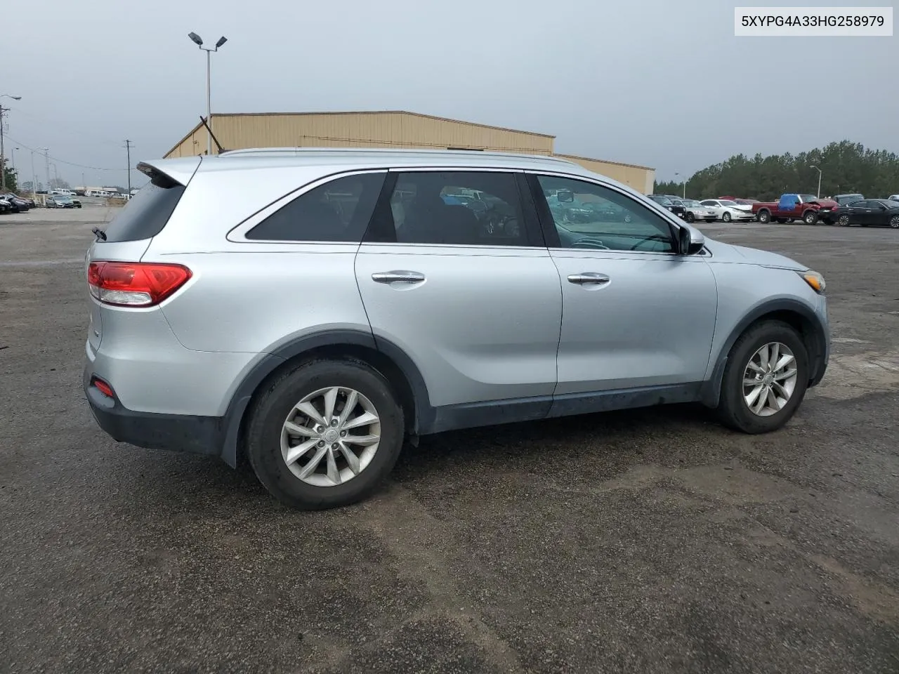 2017 Kia Sorento Lx VIN: 5XYPG4A33HG258979 Lot: 80023624