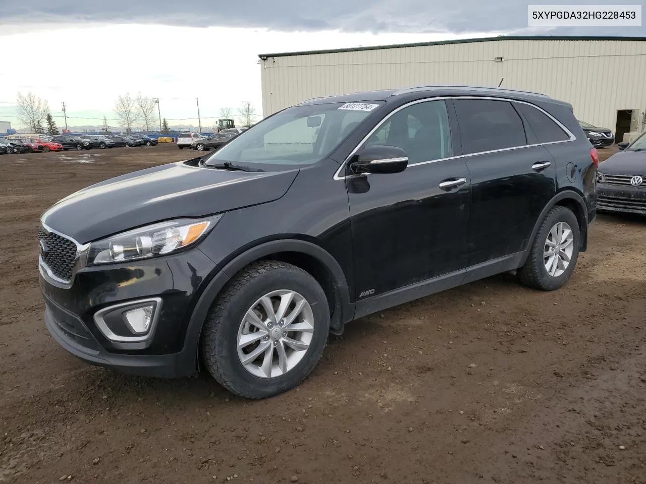 2017 Kia Sorento Lx VIN: 5XYPGDA32HG228453 Lot: 80127754