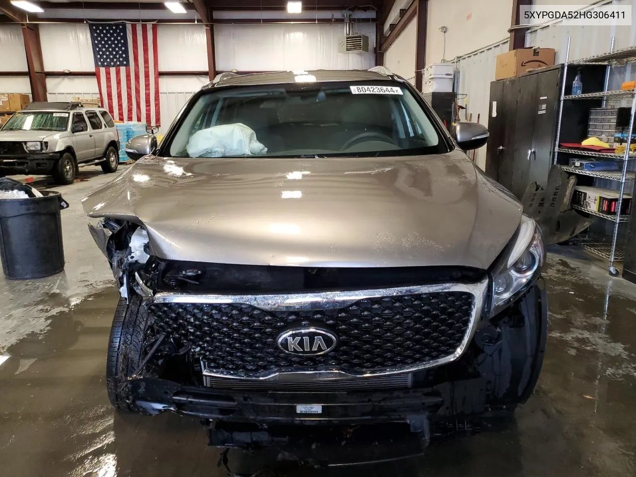 2017 Kia Sorento Lx VIN: 5XYPGDA52HG306411 Lot: 80423644