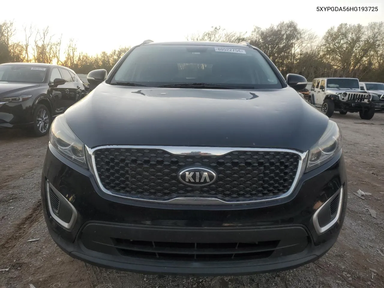 2017 Kia Sorento Lx VIN: 5XYPGDA56HG193725 Lot: 80522754