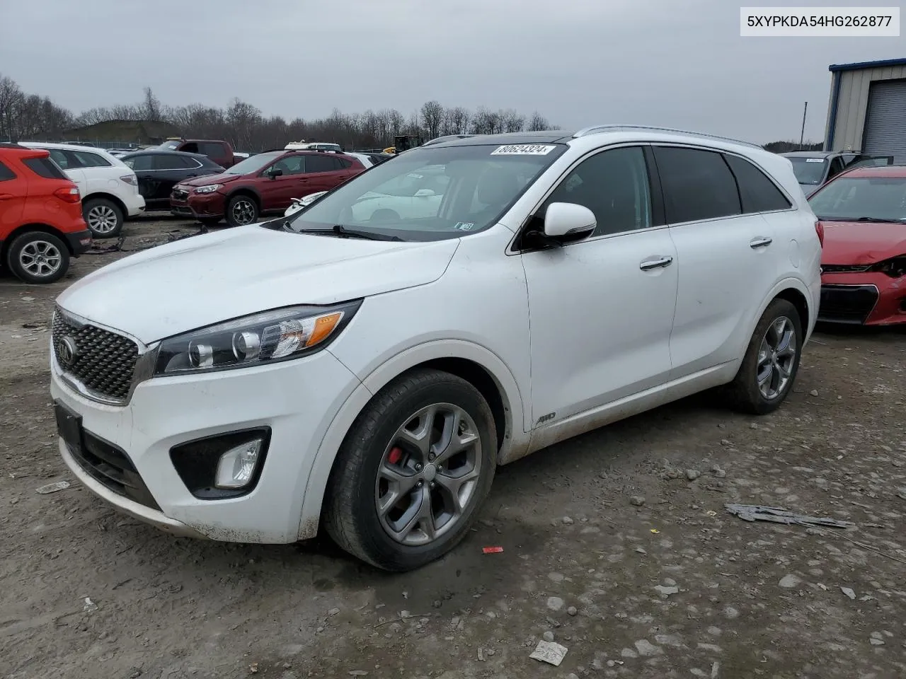 2017 Kia Sorento Sx VIN: 5XYPKDA54HG262877 Lot: 80624324