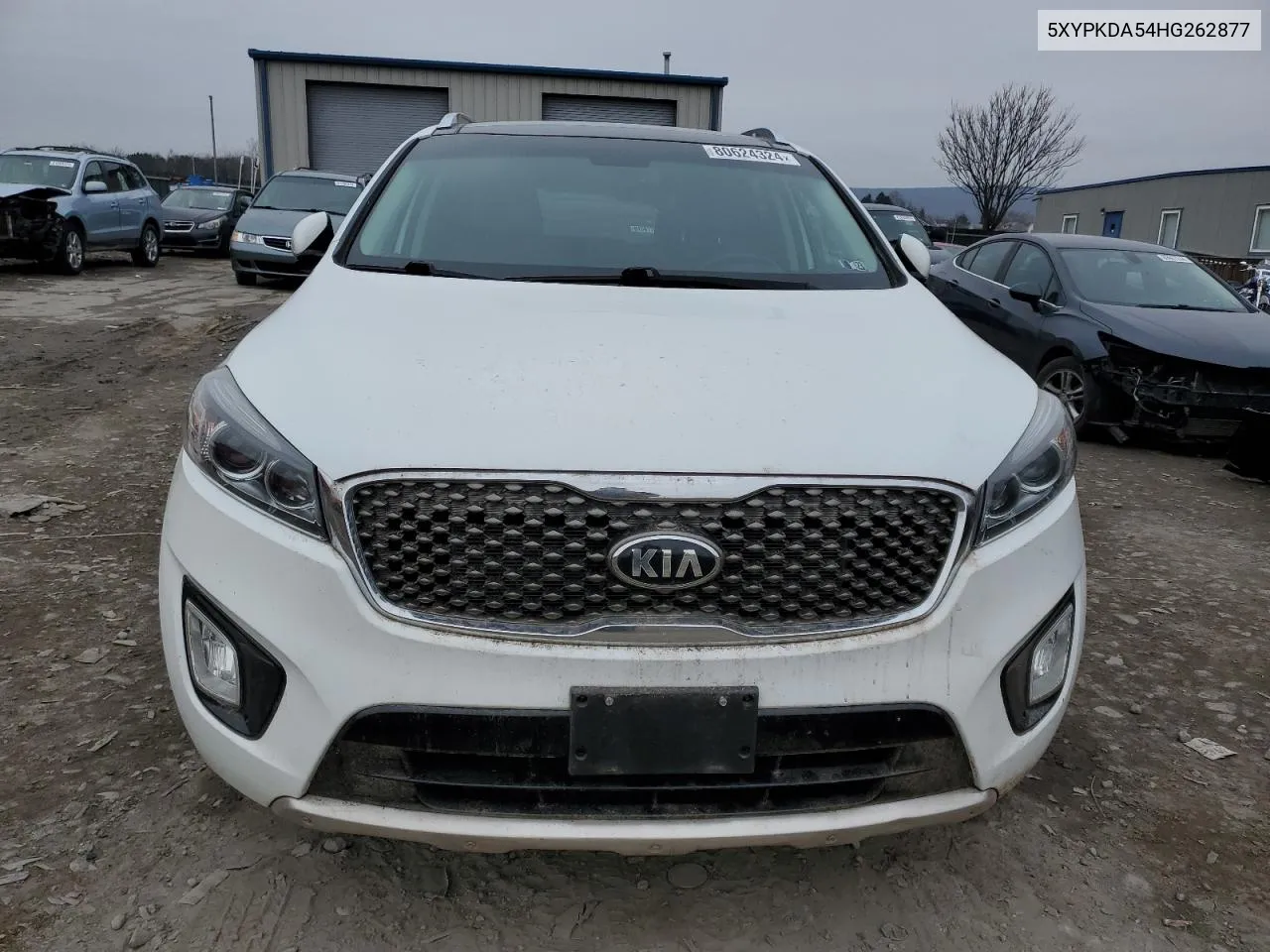 2017 Kia Sorento Sx VIN: 5XYPKDA54HG262877 Lot: 80624324