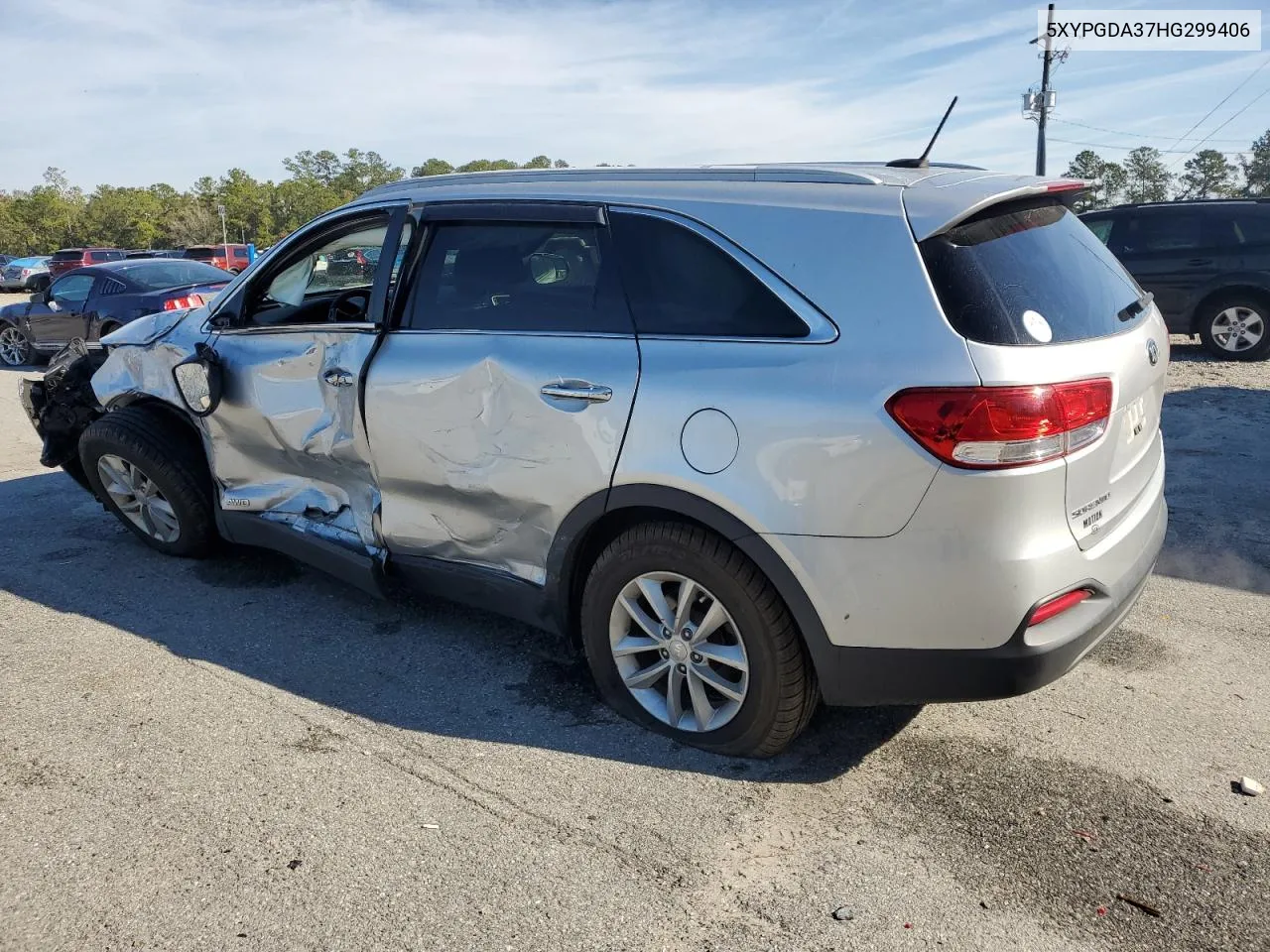 2017 Kia Sorento Lx VIN: 5XYPGDA37HG299406 Lot: 80968744