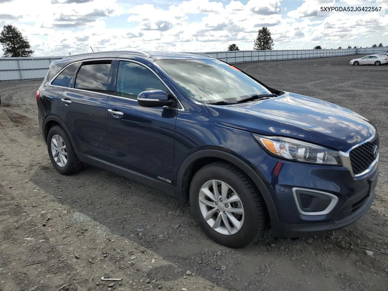 2018 Kia Sorento Lx VIN: 5XYPGDA52JG422567 Lot: 55483804