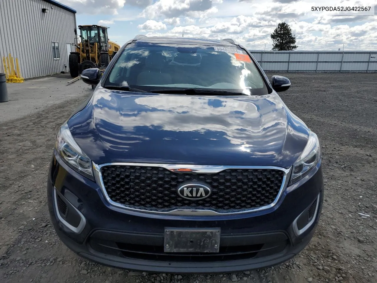 2018 Kia Sorento Lx VIN: 5XYPGDA52JG422567 Lot: 55483804