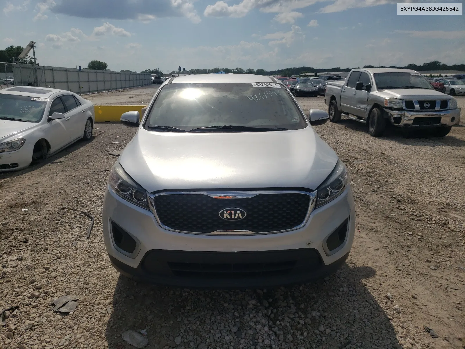 5XYPG4A38JG426542 2018 Kia Sorento Lx