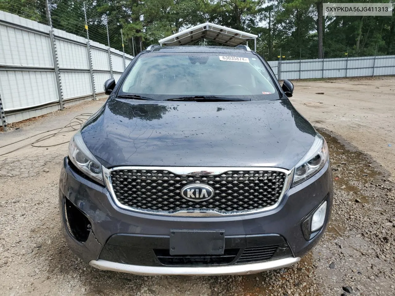 2018 Kia Sorento Sx VIN: 5XYPKDA56JG411313 Lot: 63035874