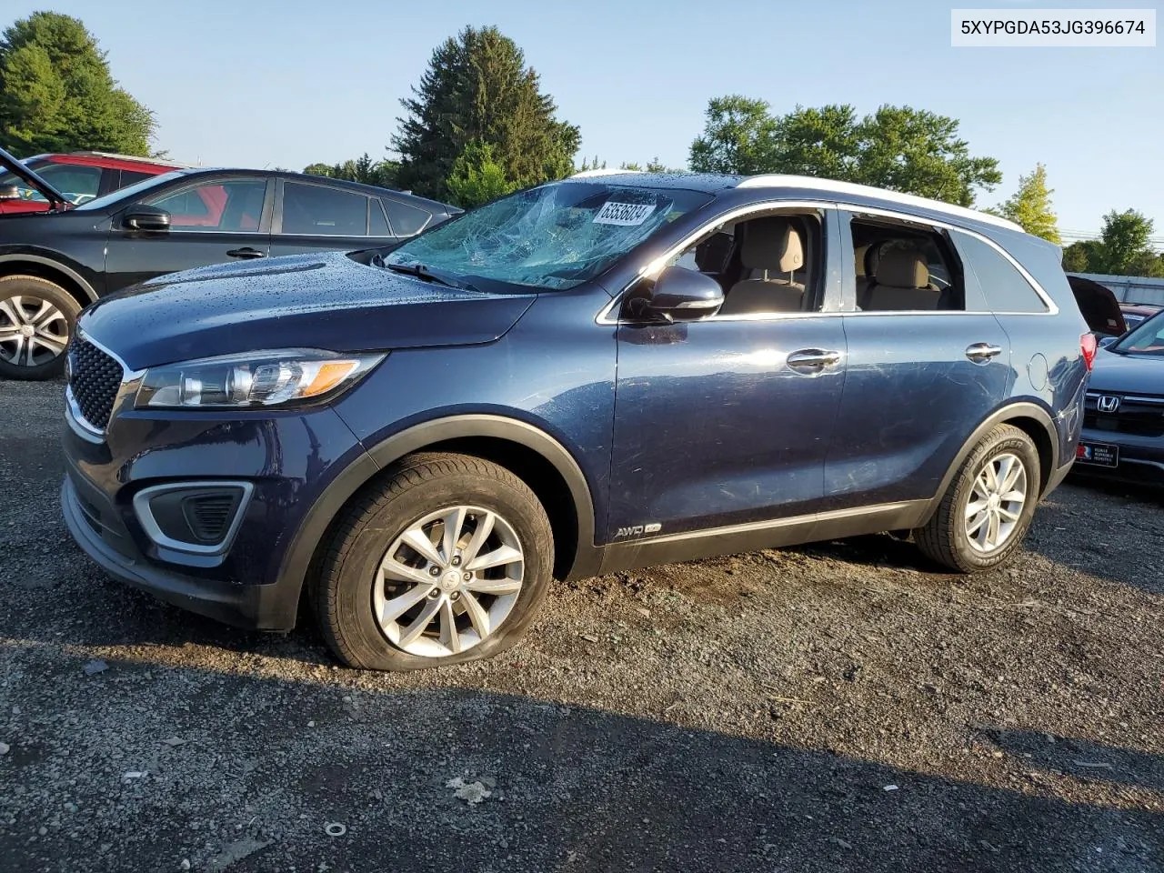 5XYPGDA53JG396674 2018 Kia Sorento Lx