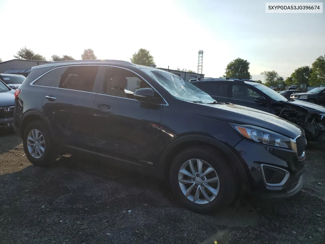 2018 Kia Sorento Lx VIN: 5XYPGDA53JG396674 Lot: 63536034