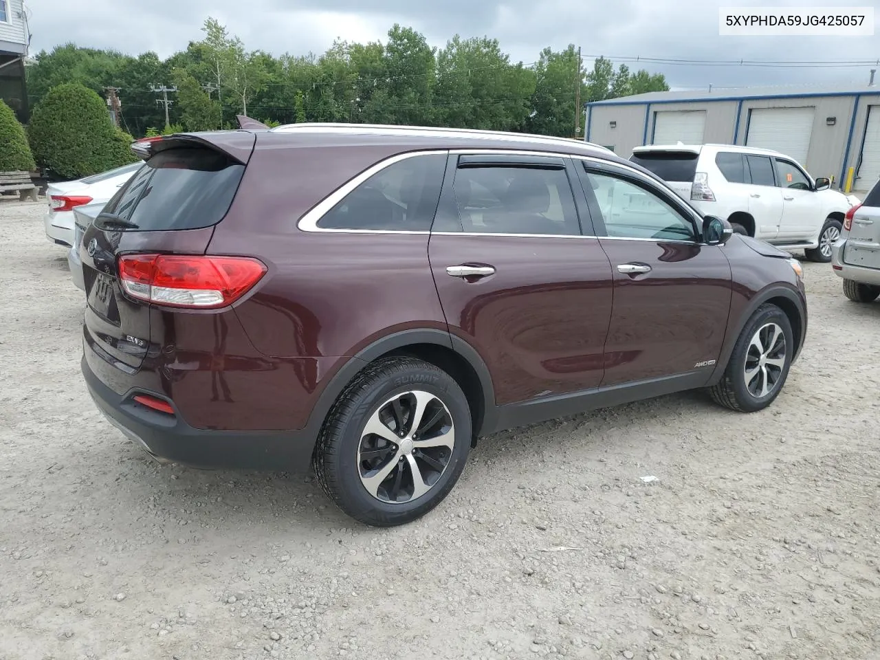 5XYPHDA59JG425057 2018 Kia Sorento Ex