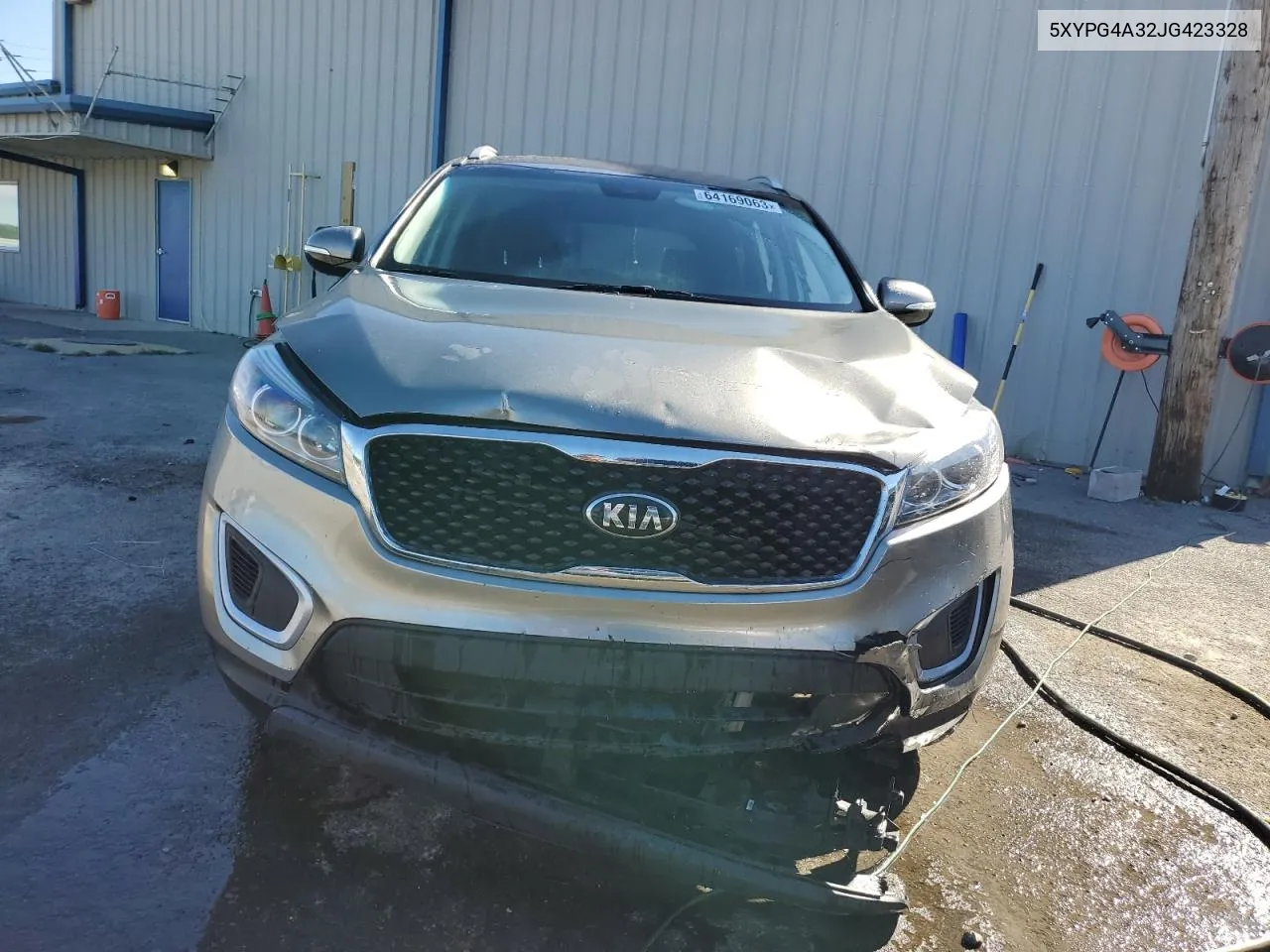 2018 Kia Sorento Lx VIN: 5XYPG4A32JG423328 Lot: 64169063