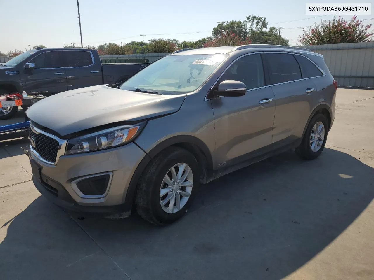 2018 Kia Sorento Lx VIN: 5XYPGDA36JG431710 Lot: 65613724