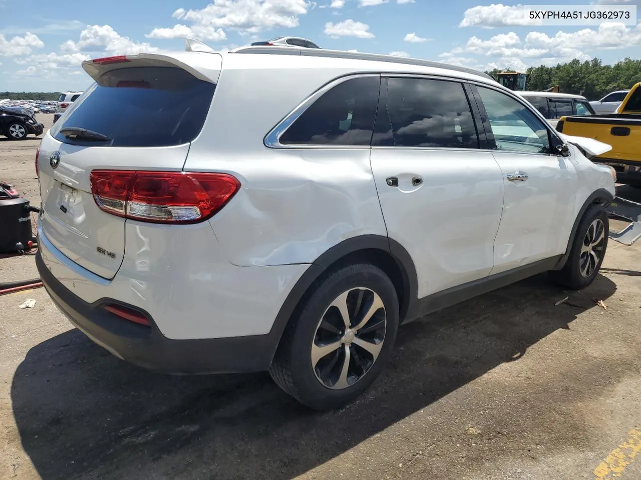 2018 Kia Sorento Ex VIN: 5XYPH4A51JG362973 Lot: 65815164