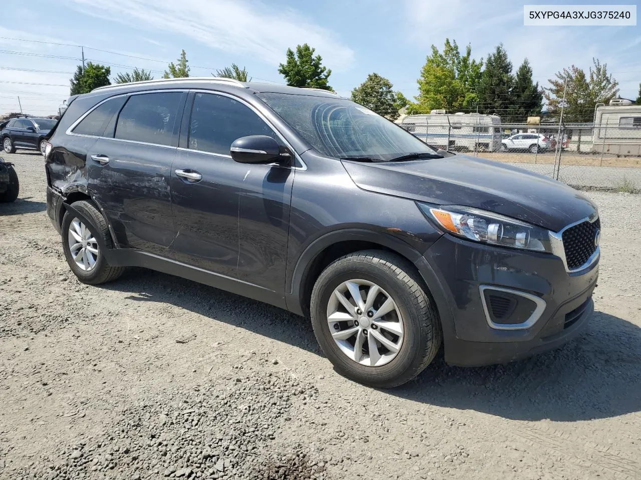 5XYPG4A3XJG375240 2018 Kia Sorento Lx