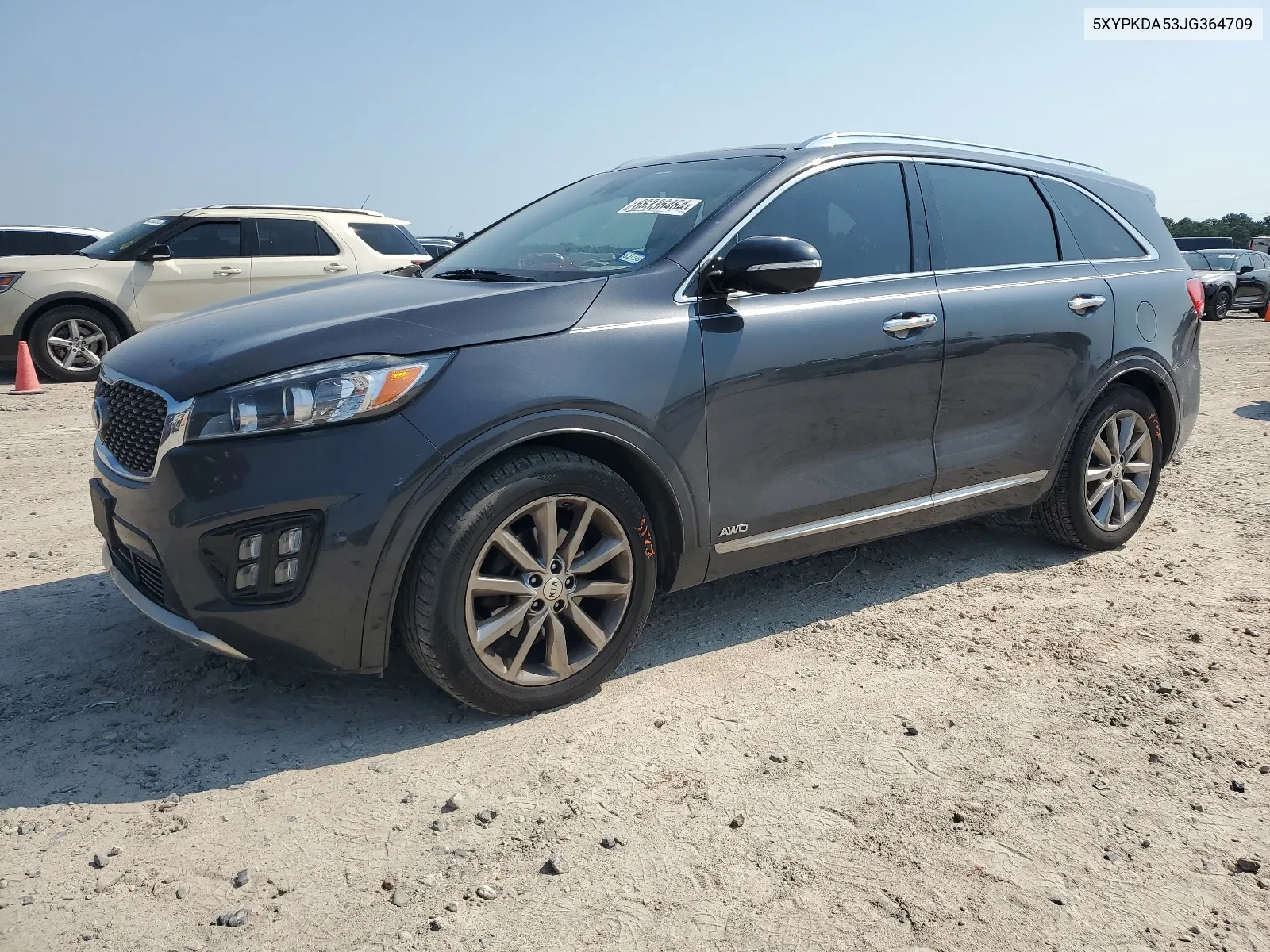 2018 Kia Sorento Sx VIN: 5XYPKDA53JG364709 Lot: 66336464