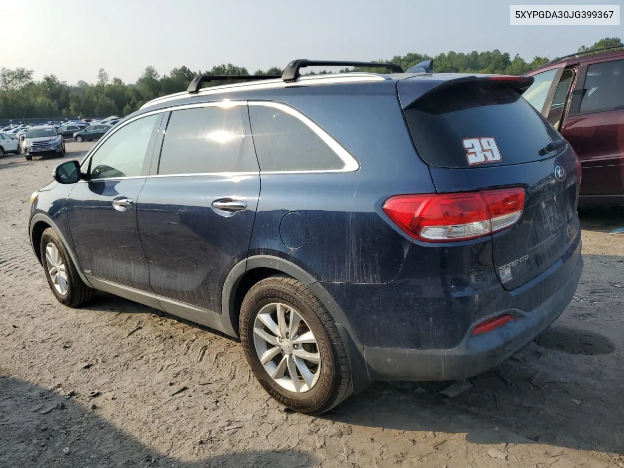 5XYPGDA30JG399367 2018 Kia Sorento Lx