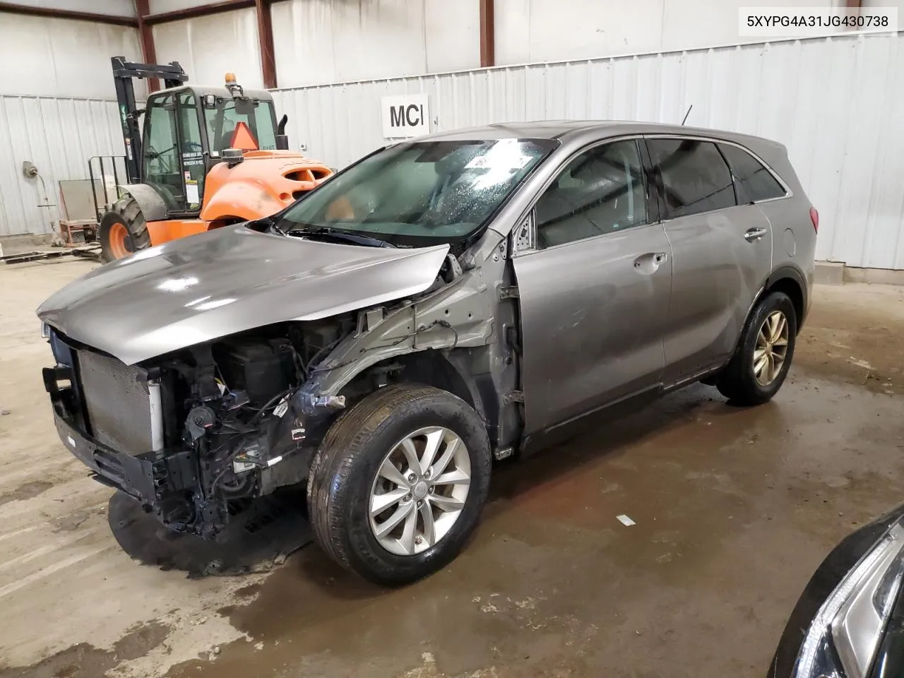 5XYPG4A31JG430738 2018 Kia Sorento Lx