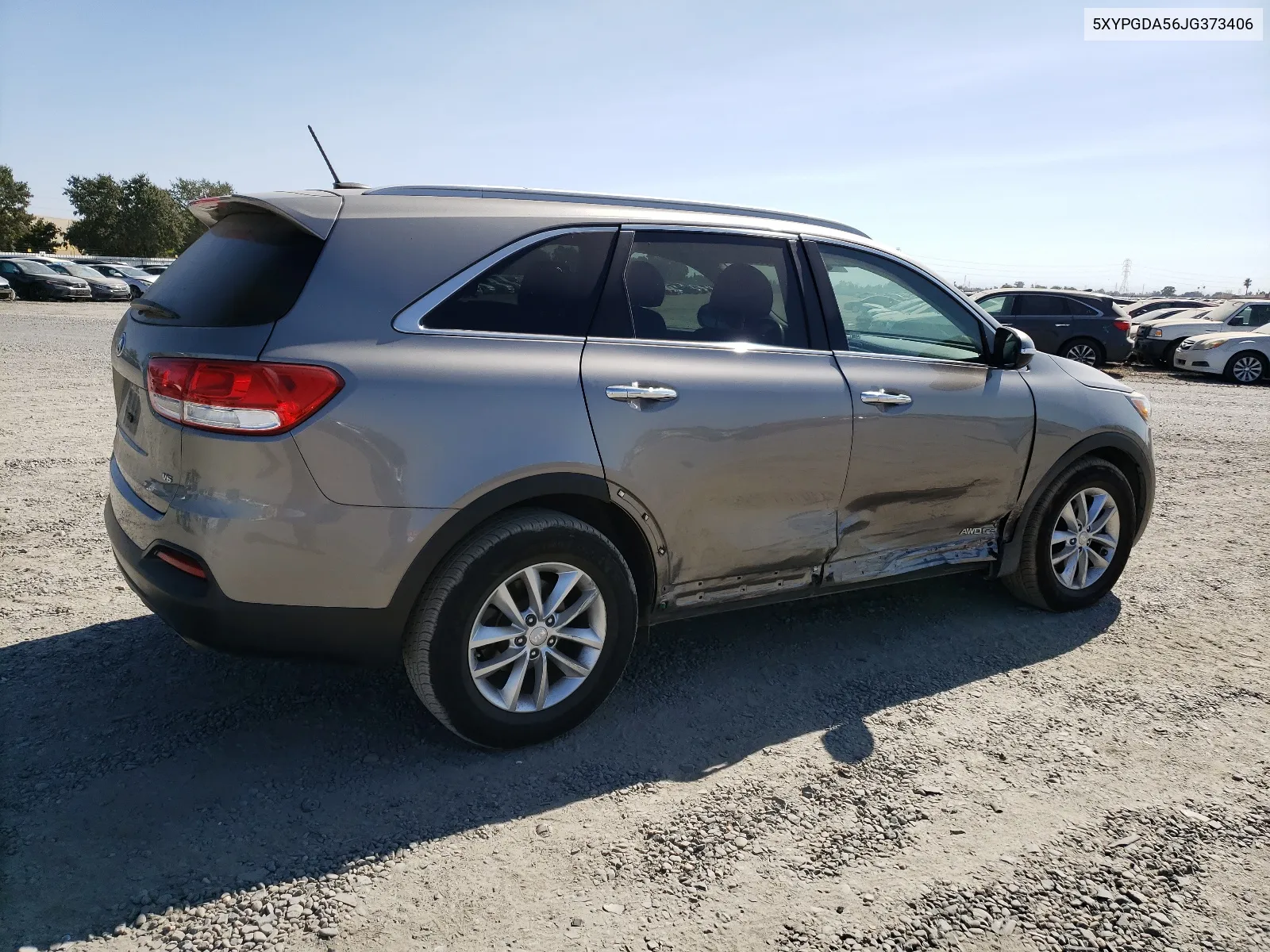 2018 Kia Sorento Lx VIN: 5XYPGDA56JG373406 Lot: 68619864