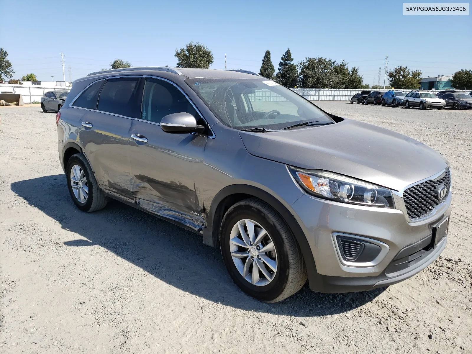 2018 Kia Sorento Lx VIN: 5XYPGDA56JG373406 Lot: 68619864