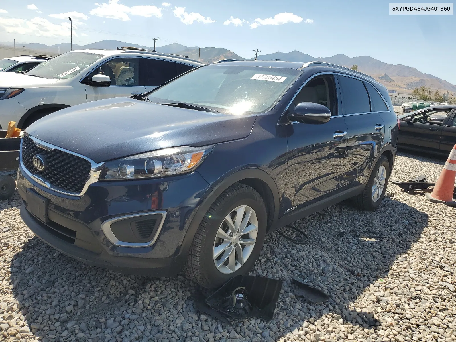 2018 Kia Sorento Lx VIN: 5XYPGDA54JG401350 Lot: 69006454