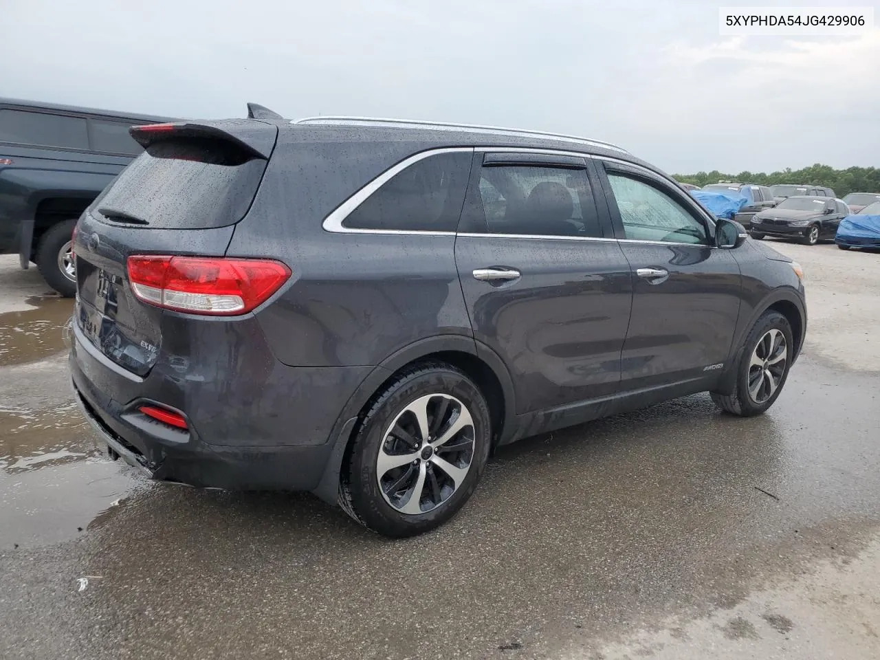 2018 Kia Sorento Ex VIN: 5XYPHDA54JG429906 Lot: 69205624