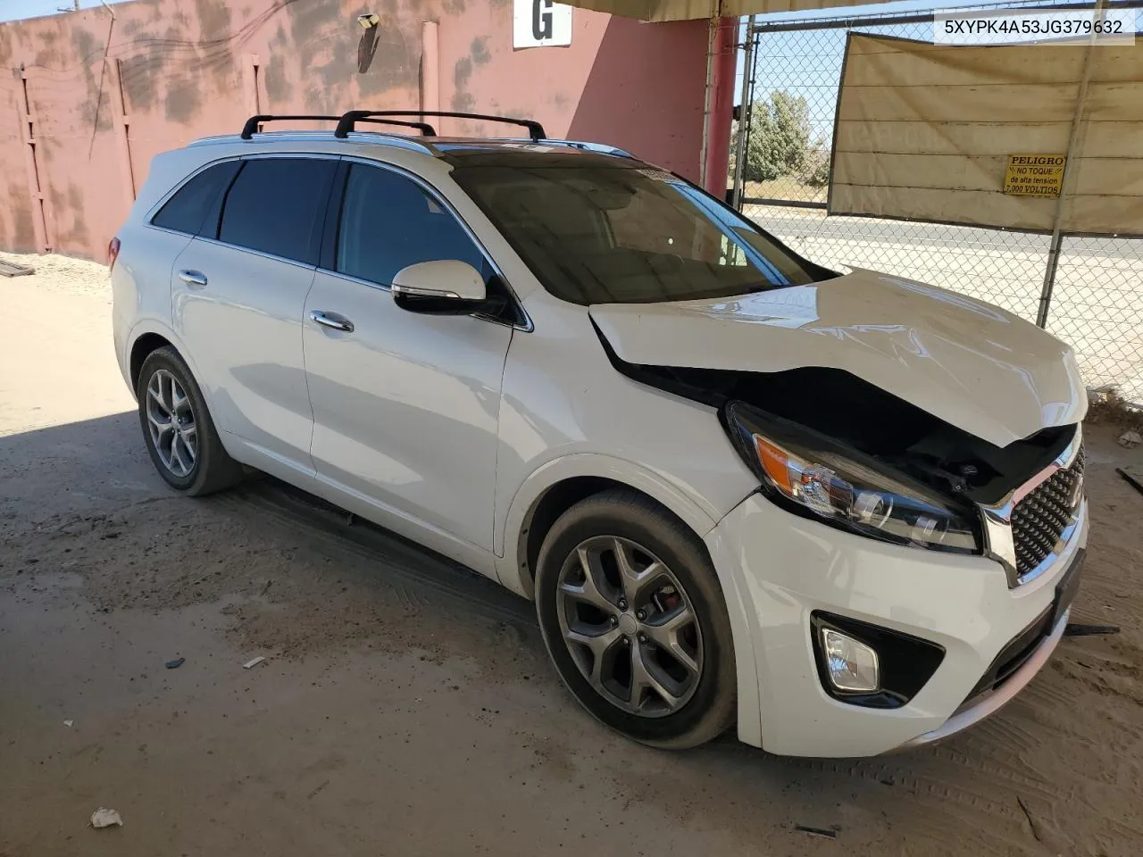 5XYPK4A53JG379632 2018 Kia Sorento Sx