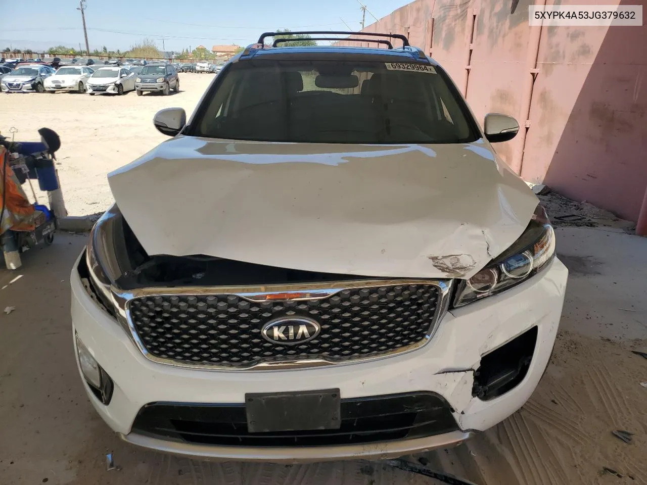 2018 Kia Sorento Sx VIN: 5XYPK4A53JG379632 Lot: 69329964