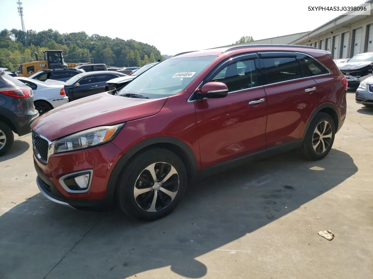 2018 Kia Sorento Ex VIN: 5XYPH4A53JG398096 Lot: 69464054