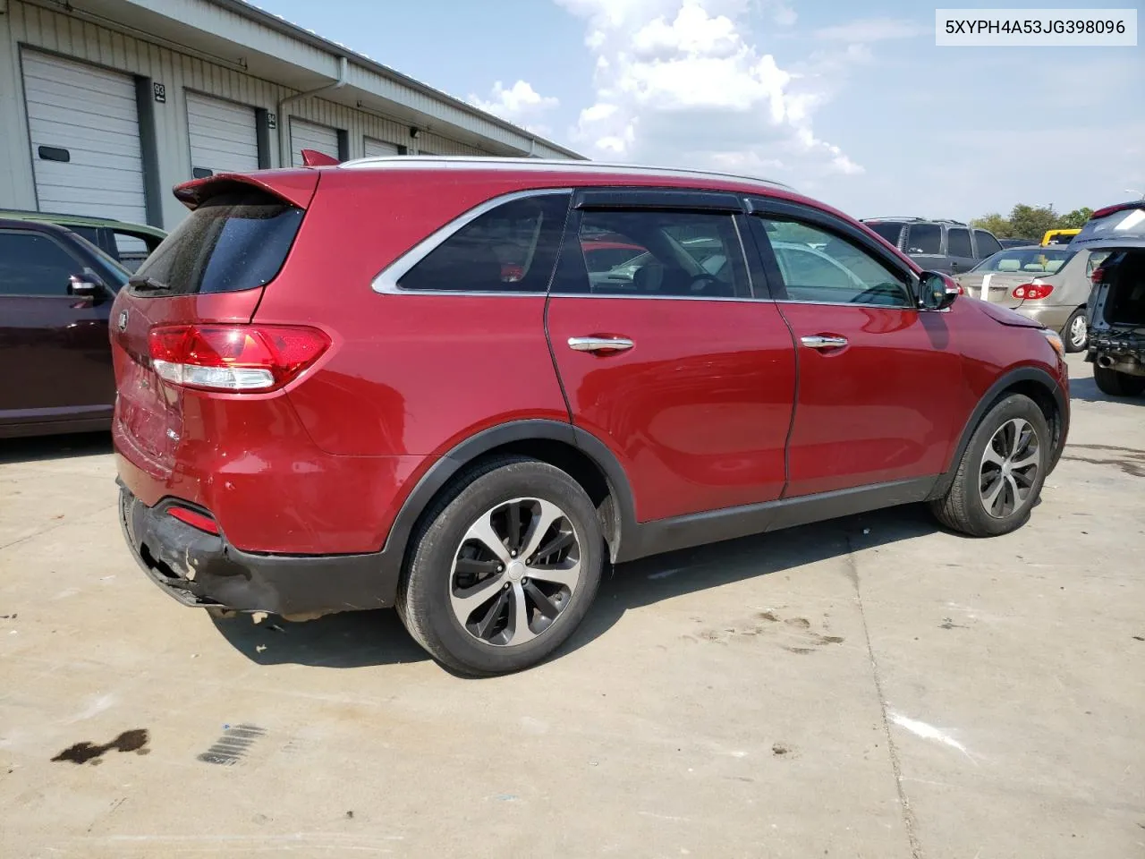 2018 Kia Sorento Ex VIN: 5XYPH4A53JG398096 Lot: 69464054