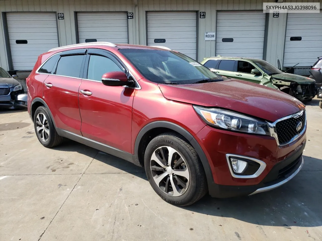 2018 Kia Sorento Ex VIN: 5XYPH4A53JG398096 Lot: 69464054