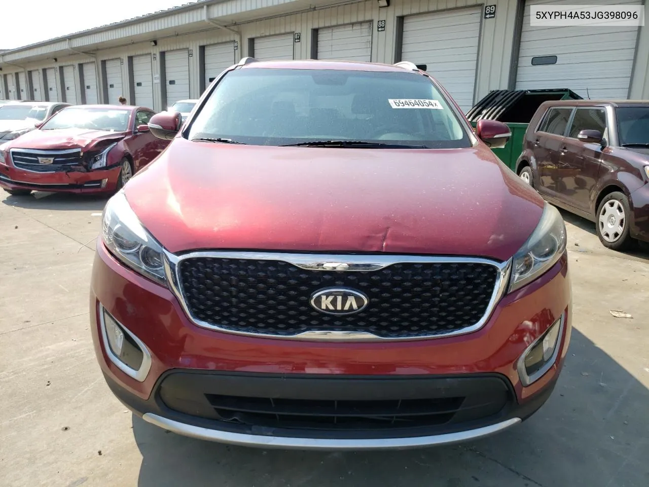 5XYPH4A53JG398096 2018 Kia Sorento Ex