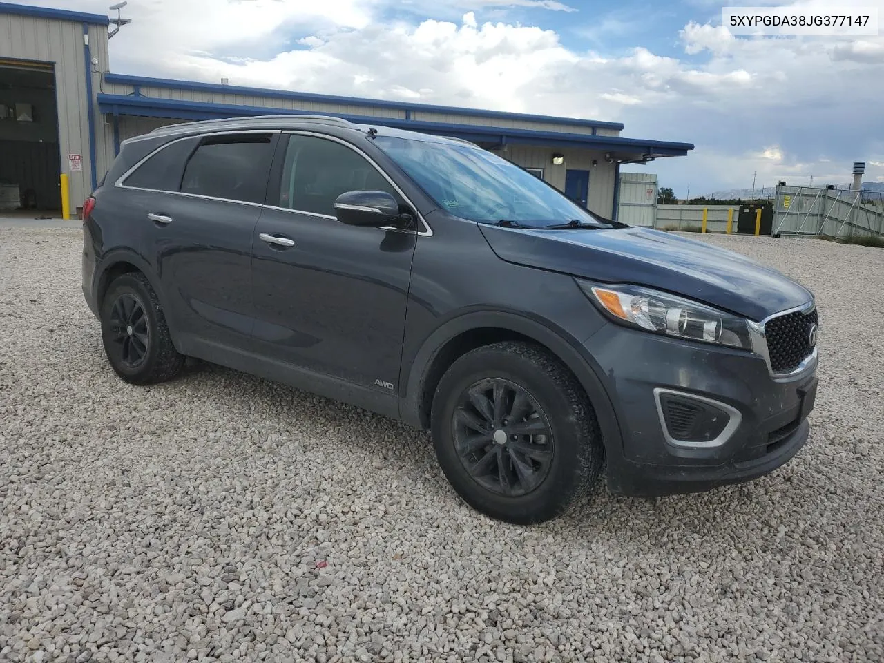 5XYPGDA38JG377147 2018 Kia Sorento Lx