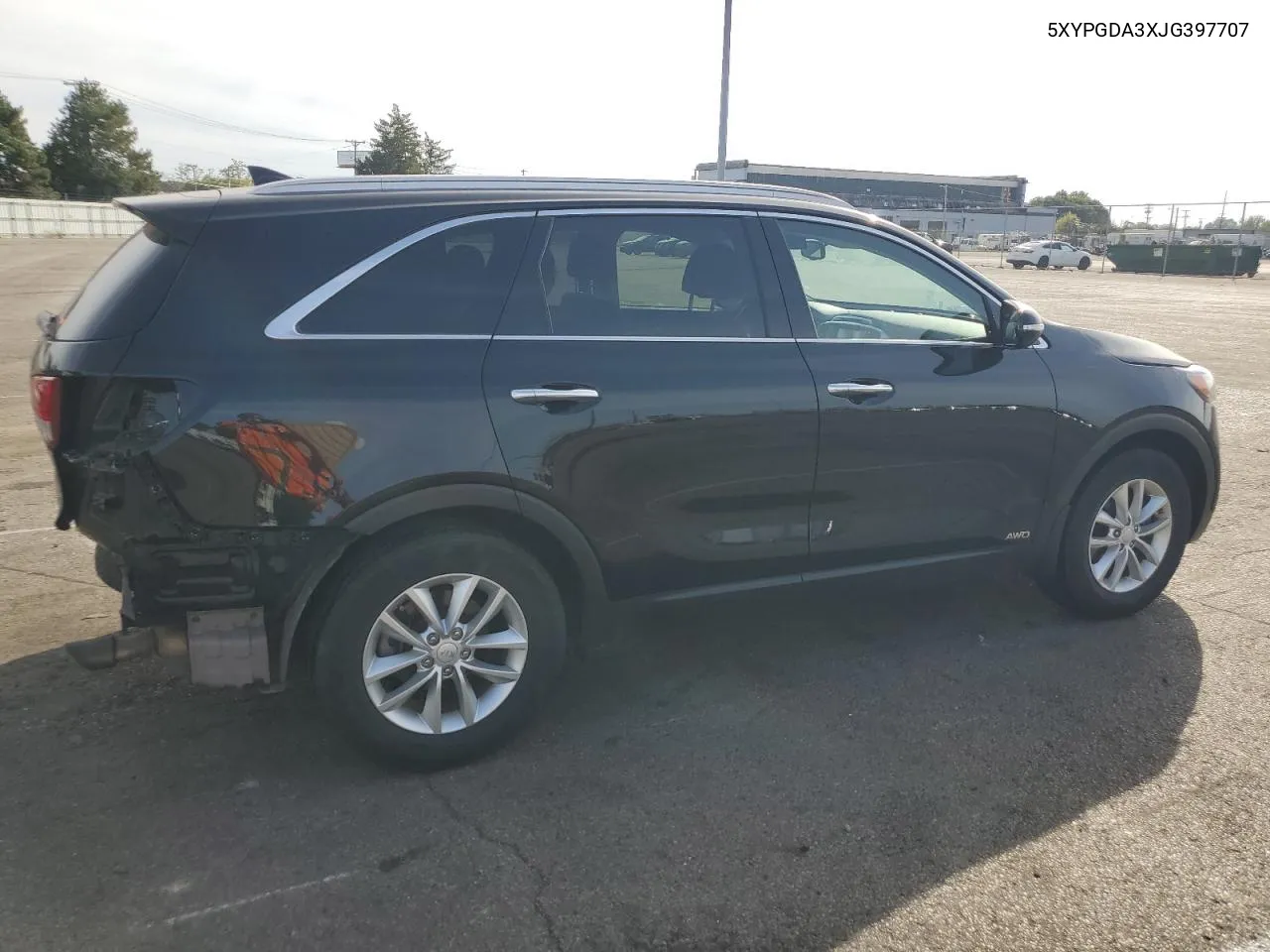 2018 Kia Sorento Lx VIN: 5XYPGDA3XJG397707 Lot: 70780984