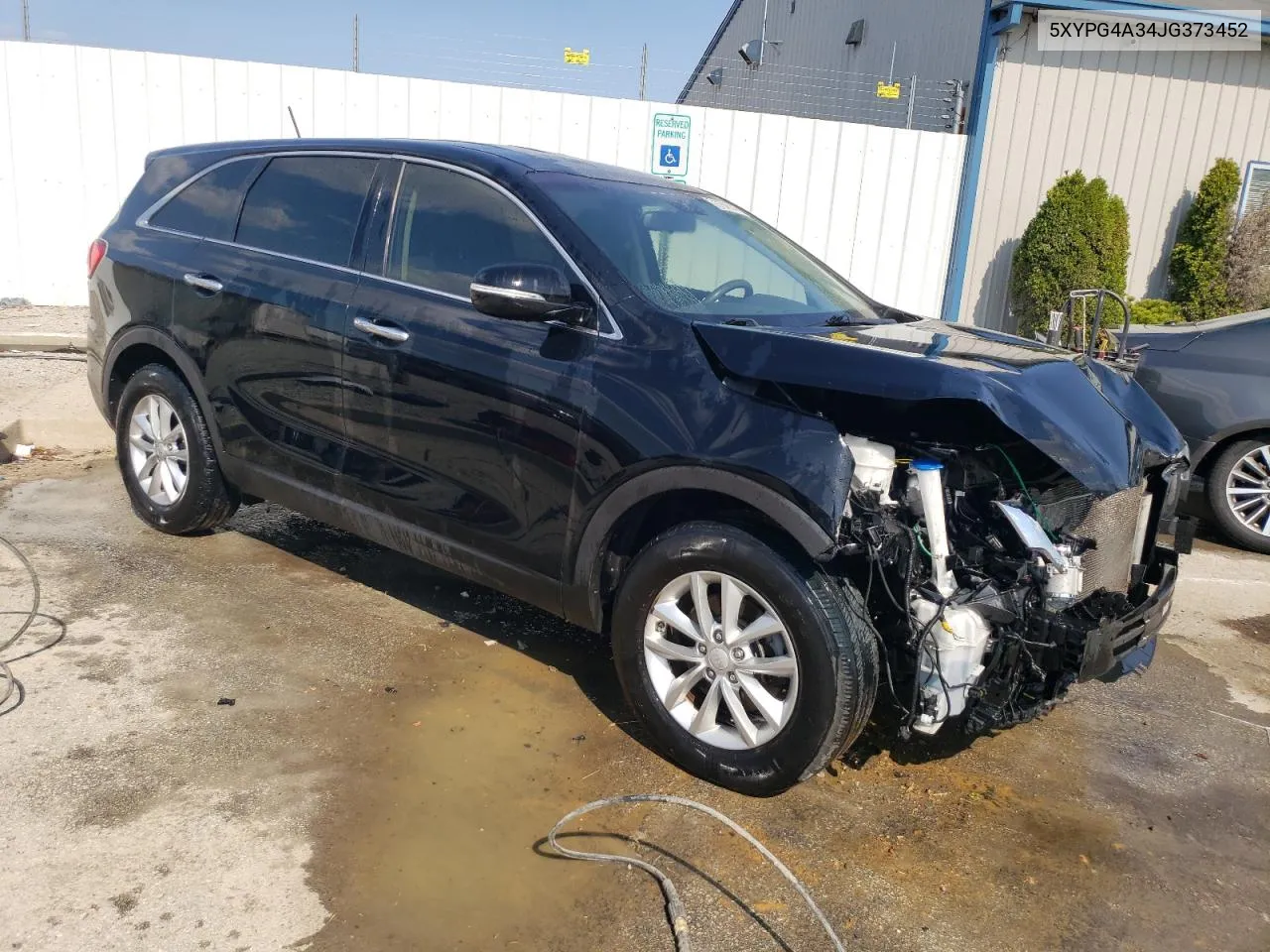 2018 Kia Sorento Lx VIN: 5XYPG4A34JG373452 Lot: 71184514