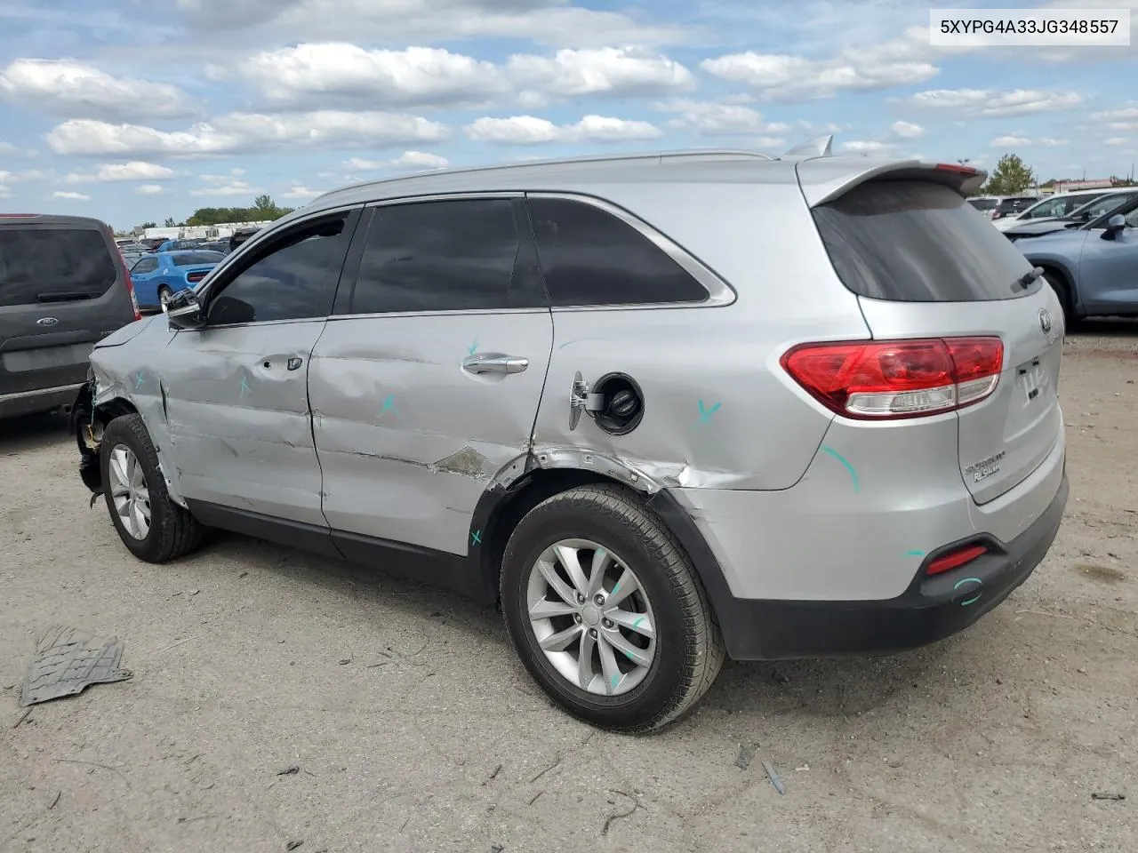 5XYPG4A33JG348557 2018 Kia Sorento Lx