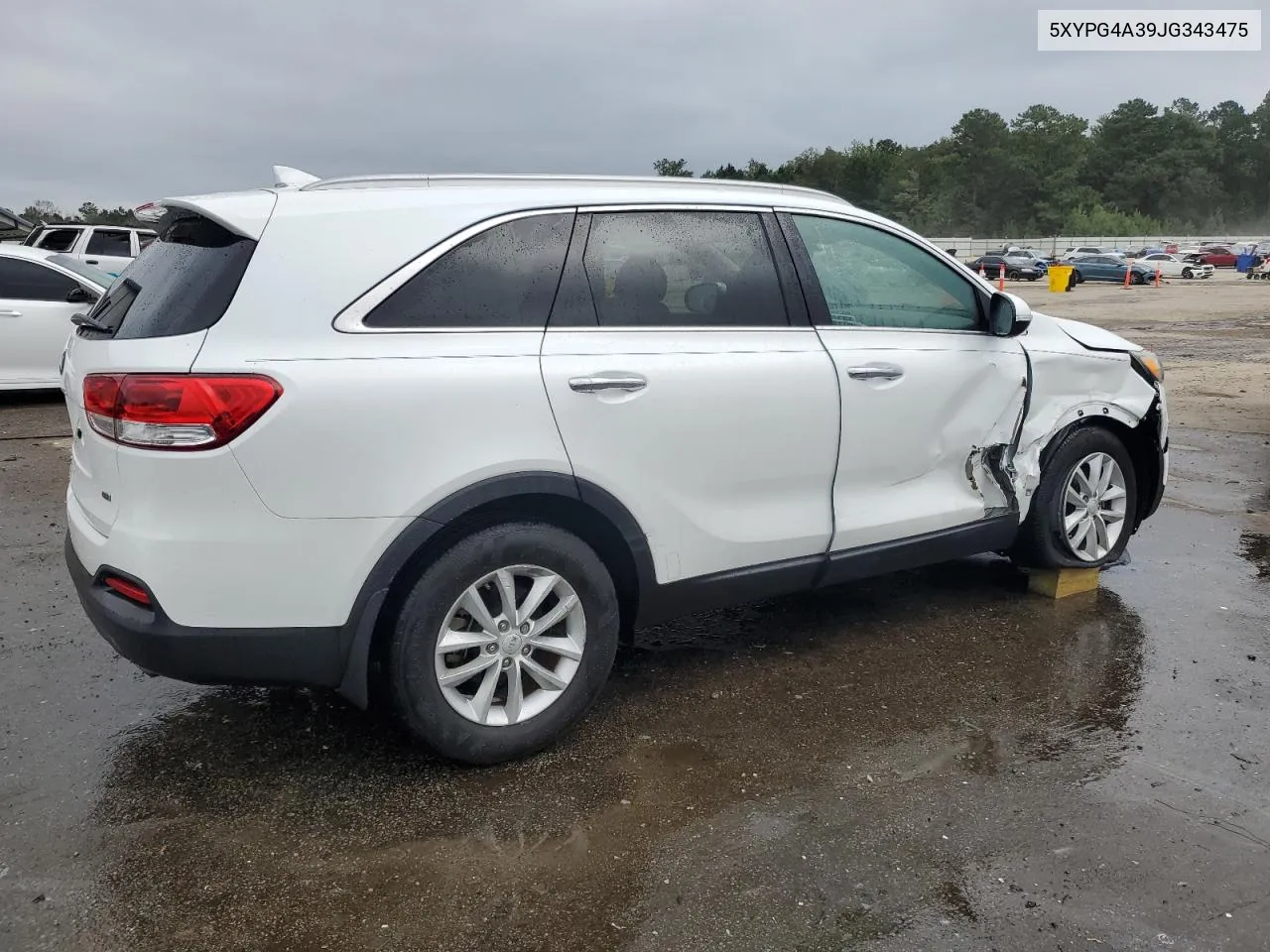 2018 Kia Sorento Lx VIN: 5XYPG4A39JG343475 Lot: 71582194