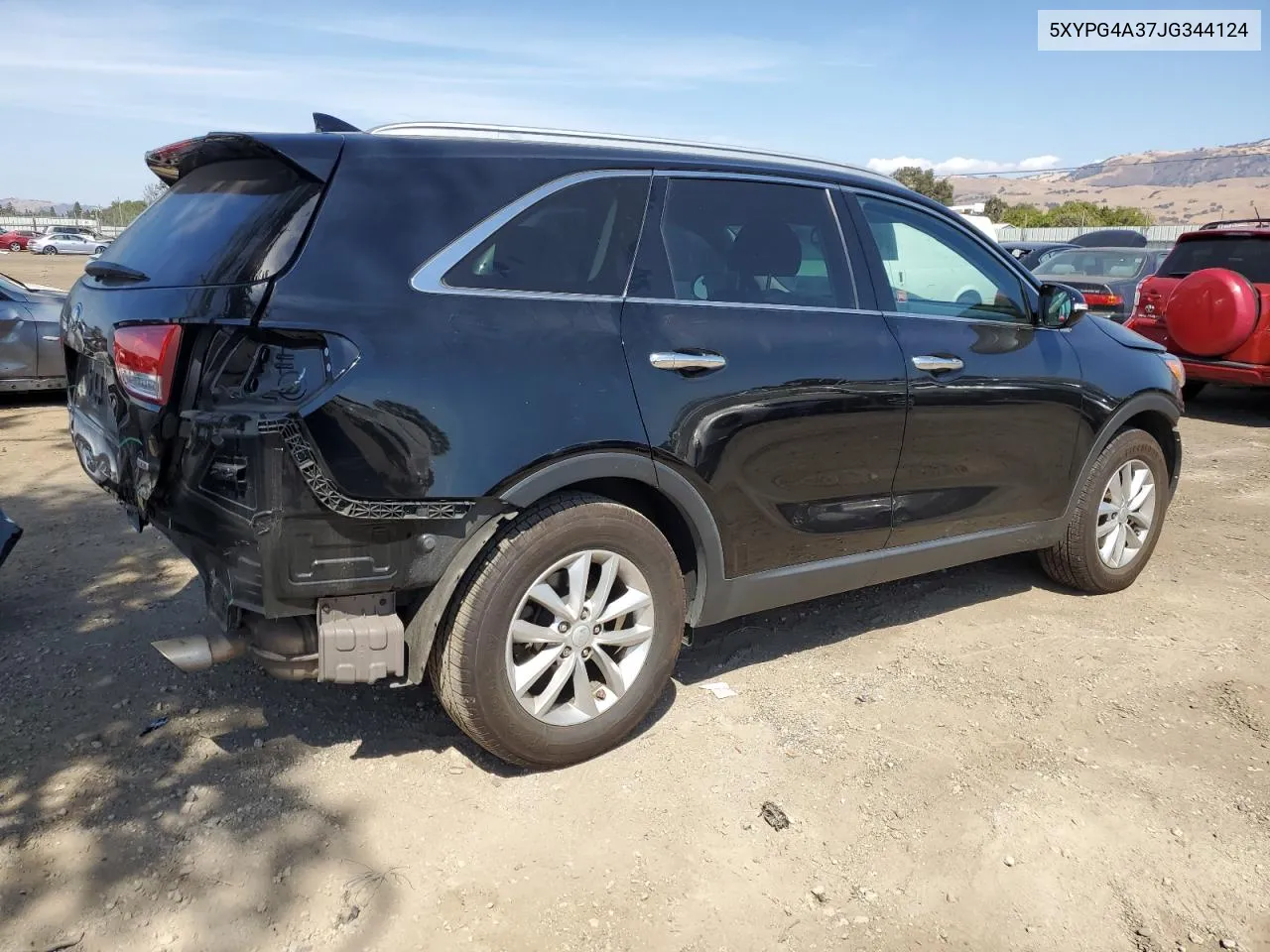 2018 Kia Sorento Lx VIN: 5XYPG4A37JG344124 Lot: 71796844