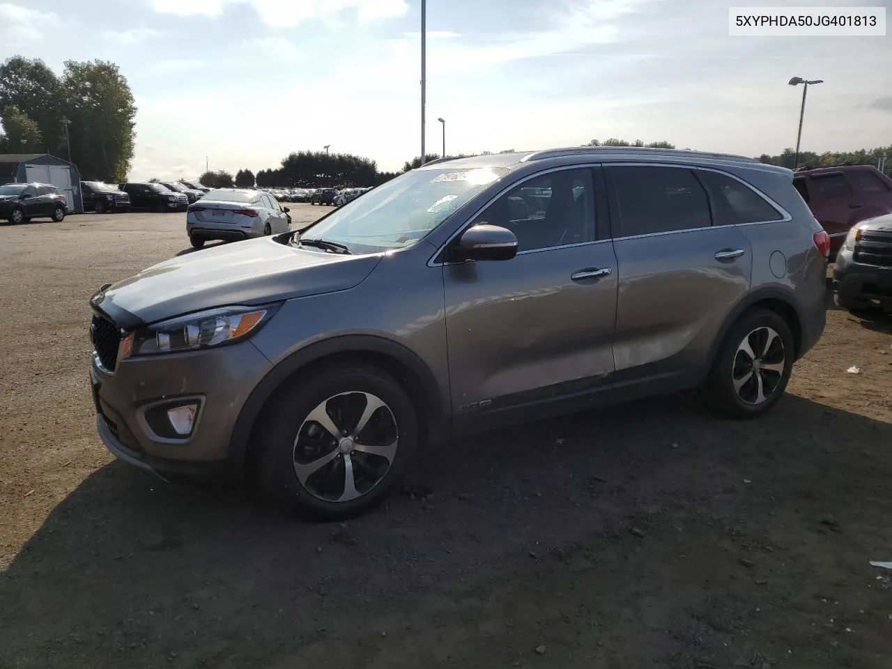 5XYPHDA50JG401813 2018 Kia Sorento Ex