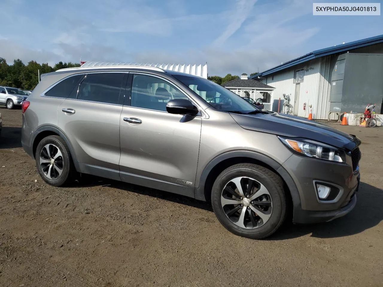 2018 Kia Sorento Ex VIN: 5XYPHDA50JG401813 Lot: 71916214