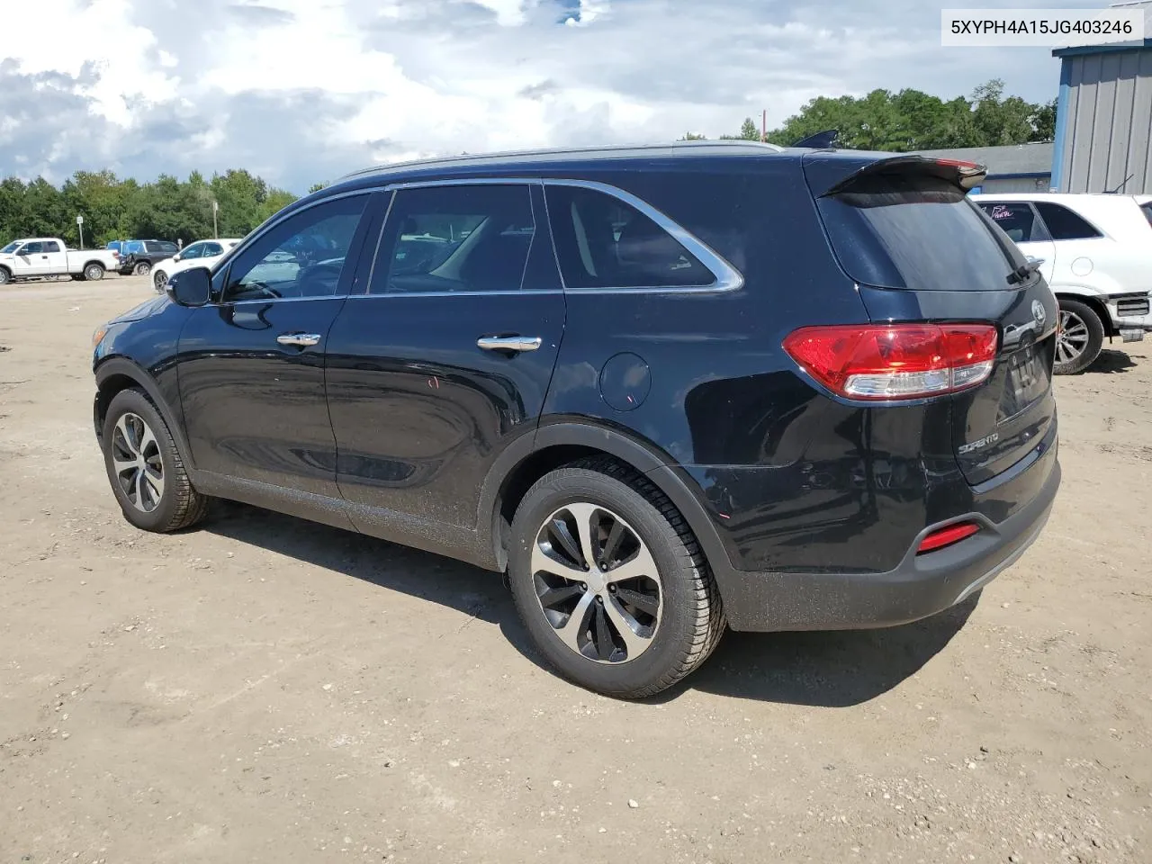 2018 Kia Sorento Ex VIN: 5XYPH4A15JG403246 Lot: 71918144