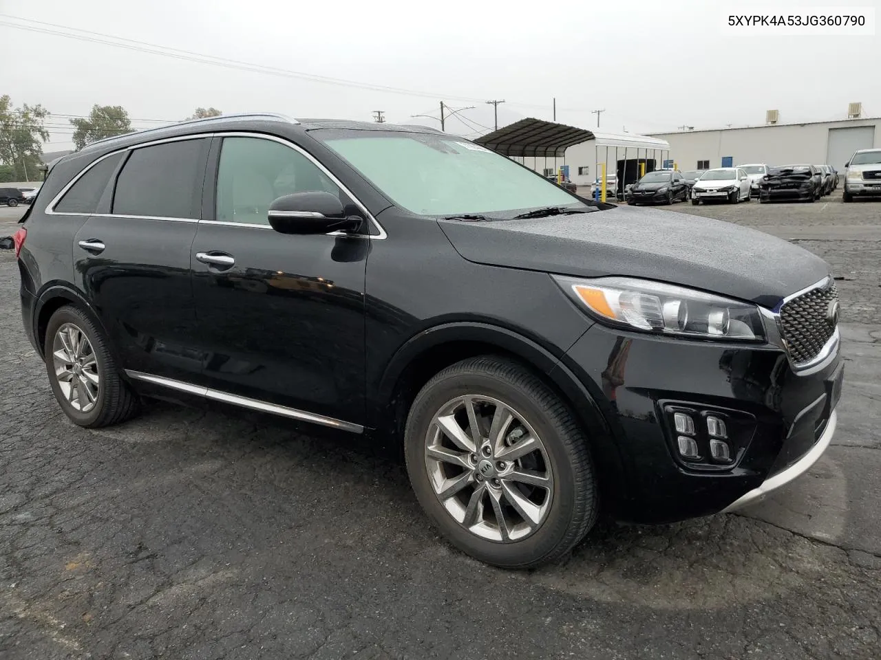 2018 Kia Sorento Sx VIN: 5XYPK4A53JG360790 Lot: 71994664