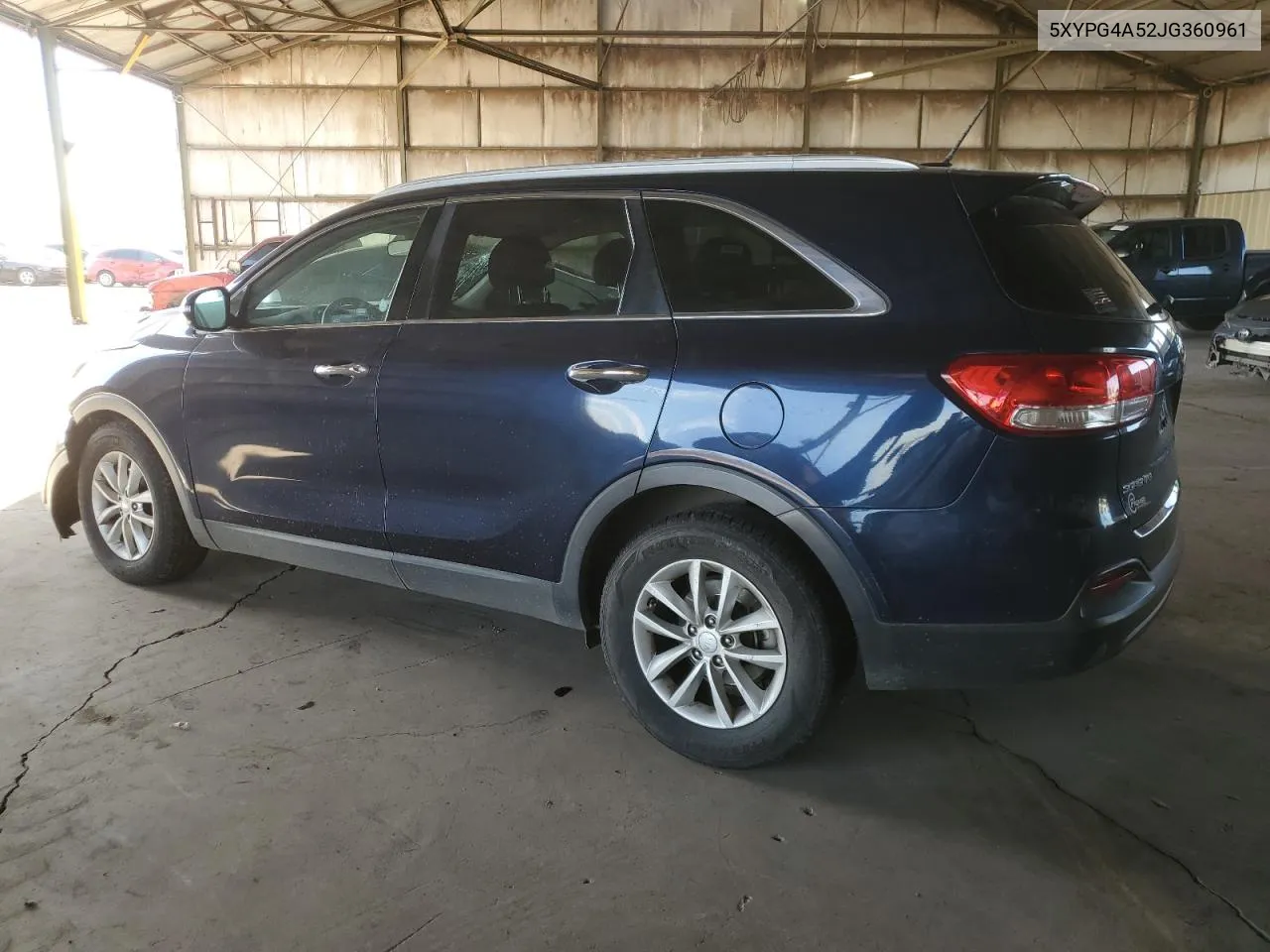 2018 Kia Sorento Lx VIN: 5XYPG4A52JG360961 Lot: 72056474