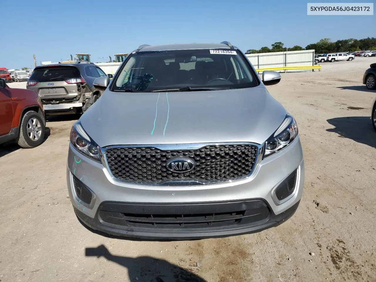 5XYPGDA56JG423172 2018 Kia Sorento Lx