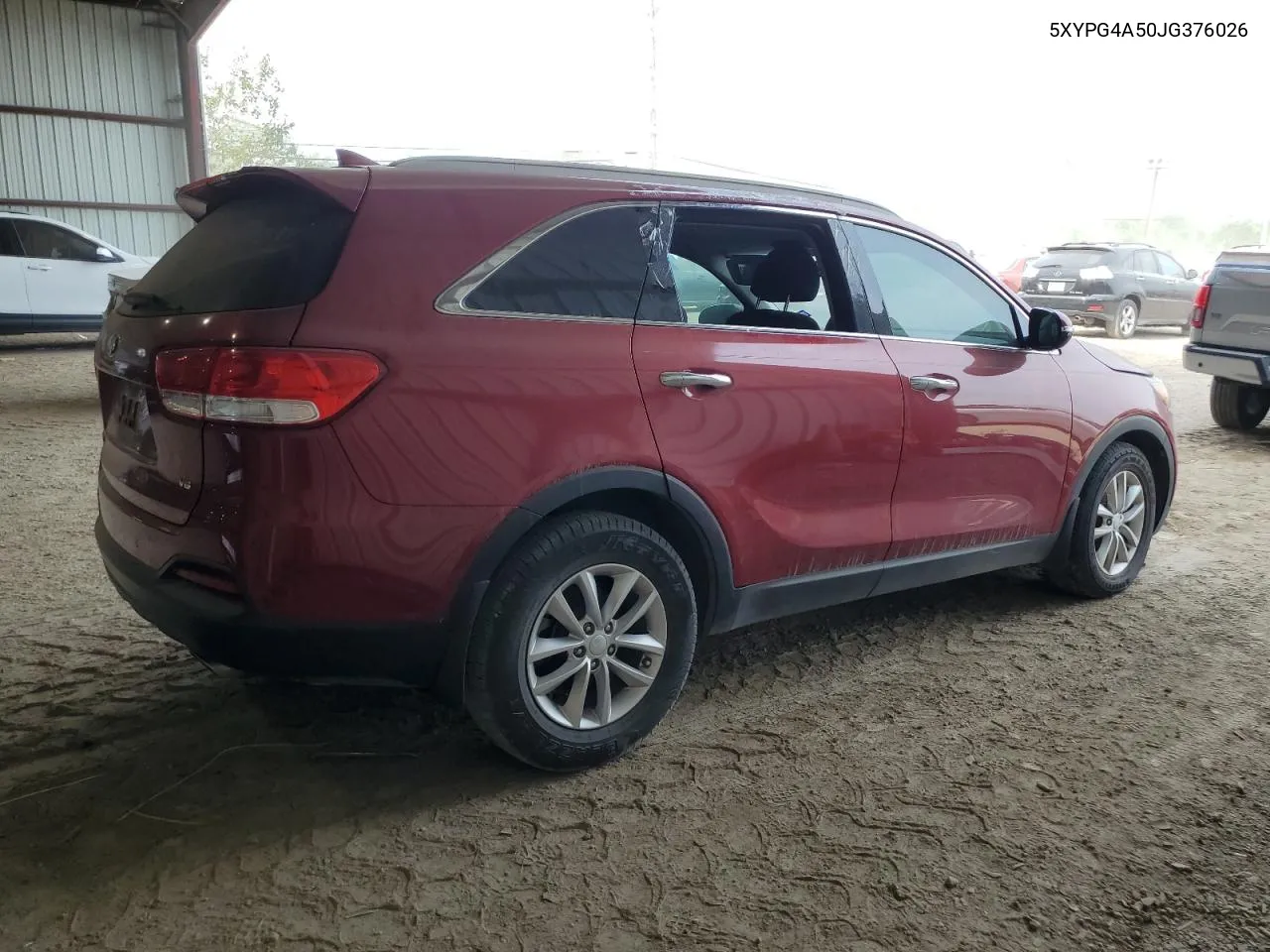 2018 Kia Sorento Lx VIN: 5XYPG4A50JG376026 Lot: 72509374